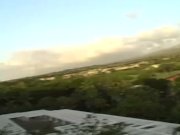 Alison masturbating on terrace 1/16