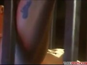 Threesome foreplay & cage fuck 6/16