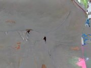 Young blonde catching shot 6/16