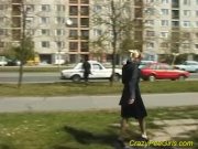 Having a pee in the park 11/16