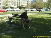 Having a pee in the park 14/16