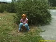 Poor chick has no toilet at home 11/16