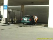Peeing before washing car 4/16