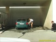 Peeing before washing car 7/16