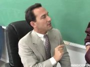 Dirty schoolgirl learns the hard way 1/16