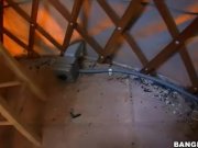 On the set with lucky monkey man 11/16