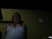 Hot girlfriend fucking in parking lot 2/16