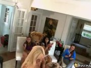 Babes having naked fun at party 3/16