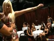 Babe takes cum to the face at party 12/16