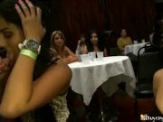 Slutty babes suck cock at party 4/16