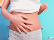 Hot Asian babe loves touching herself 4/16