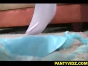 Sunny Leone in blue pastel undies 14/16