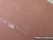 Hot Busty Chick Parking Lot Blowjob 16/16