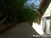 Latina gets fucked outdoor 10/16