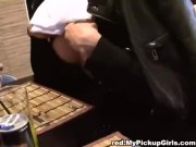 Threesome with girl in stockings 5/16