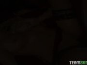 Horny blonde Kodi Gamble forces a guy to suck 7/16