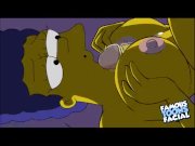 Simpsons Cartoon Sex: Homer  fucking Marge 