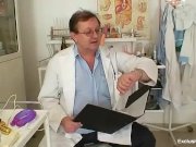 Skinny teen kinky gyno exam and anal plug 1/16