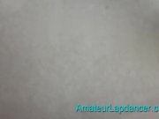 19 yo nervous brunette stripteases 12/16