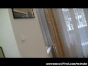 Hot amateur gets a face full of Rocco's jizz 1/16