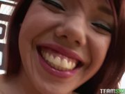 Petite tattooed Asian teen Zenya Lai 4/16