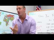 Smalltits brunette schoolgirl teen Mae Meyers 2/16