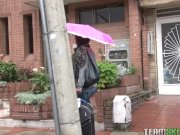 Cute Latina gets pick-up and fucked  1/16