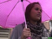 Cute Latina gets pick-up and fucked  2/16