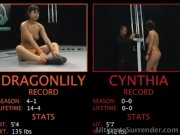 Asian dragon dominates her opponent 4/16