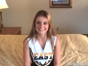 Stiff cock for her cheerleader ass 1/16