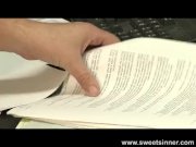 Boss seduces his secretary in the office  6/16