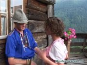 Hard anal fuck in the mountains  1/16