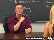 Holly Taylor takes a dicking in detention  4/16