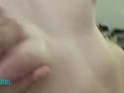 Real czech brunette lapdances for horny guy 1/16