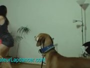 Super wild lapdance by czech amateur 1/16