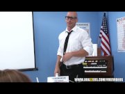 Sexy redhead music student gets extra credit - brazzers 2/16