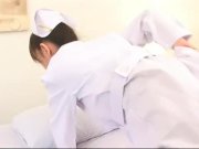 Horny nurse Miina fingers her pussy     3/16