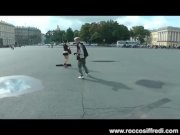 Rocco fucks goth slut on a leash    2/16