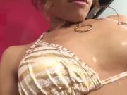 Japanese cutie Aya Sakuraba looks great in oil  2/16