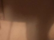 Cute amateur gets facial from three guys 1/16