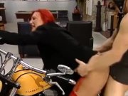 Rough anal for sexy redhead  10/16