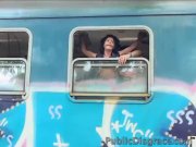 Slut Gets Publicly Gangbanged 14/16