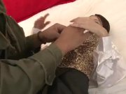 Rino in purple undies creamed in her sexy pussy  3/16