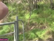 Shaved amateur pussy fucked on the car  11/16