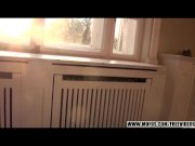 Euro Brunette Candy Sweet is slammed rough 3/16