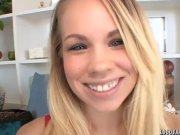 Naughty blonde Britney Young sticky facial  1/16