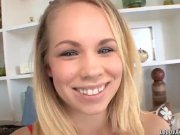 Naughty blonde Britney Young sticky facial  3/16