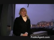 Blonde ass gets spunked on 3/16