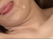 Big titty Mai Serizawa sucks on a hard dick 16/16