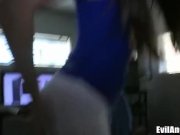 Sasha Grey stretches every hole  1/16